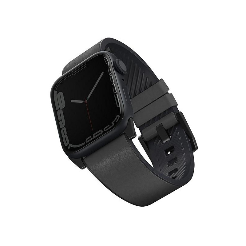 UNIQ Straden odinis hibridinis dirželis, skirtas Apple Watch 1/ 2/ 3/ 4/ 5/ 6/ 7/ 8/ SE/ SE2/ Ultra 42/ 44/ 45/ 49mm – p...
