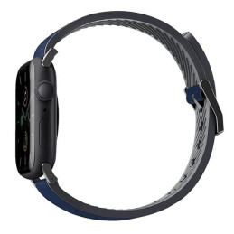 UNIQ Straden odinis hibridinis dirželis, skirtas Apple Watch 1/ 2/ 3/ 4/ 5/ 6/ 7/ 8/ SE/ SE2/ Ultra 42/ 44/ 45/ 49mm – m...