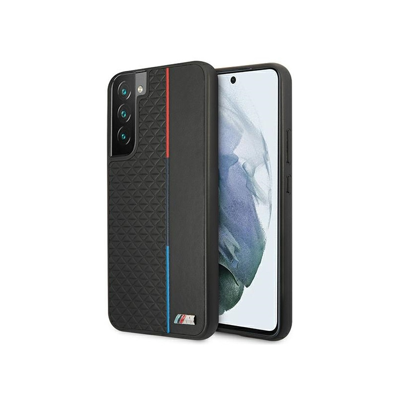 BMW M Collection Triangles dėklas Samsung Galaxy S22+ - juodas