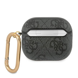 Guess GUA34GSMK AirPods 3 dangtelis pilkas/ pilkas 4G Script metalo kolekcija