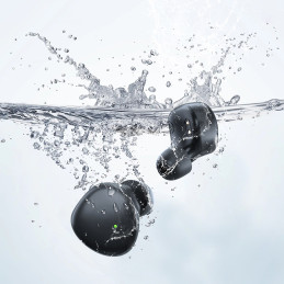 Joyroom belaidės TWS ausinės Bluetooth 5.1 300mAh juodos (JR-TL1 Pro)