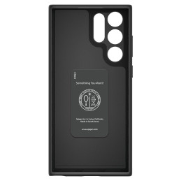 Spigen Thin Fit dėklas, skirtas Samsung Galaxy S22 Ultra - juodas