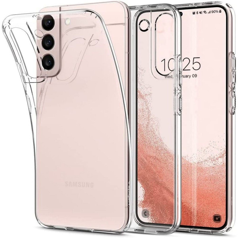 Spigen Skystųjų kristalų dėklas Samsung Galaxy S22 - skaidrus