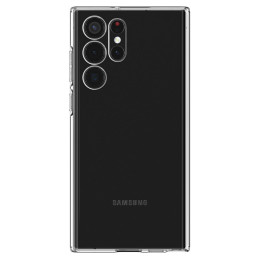 Spigen Skystųjų kristalų dėklas, skirtas Samsung Galaxy S22 Ultra - skaidrus