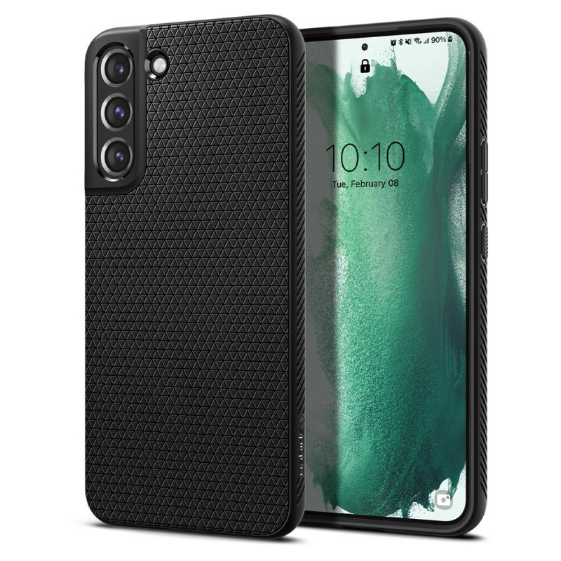 Spigen Liquid Air dėklas, skirtas Samsung Galaxy S22+ - matinė juoda