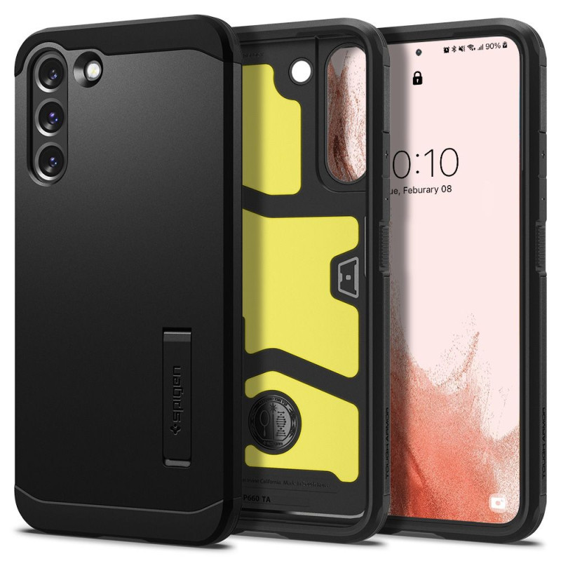 Spigen Tough Armor dėklas Samsung Galaxy S22 - juodas