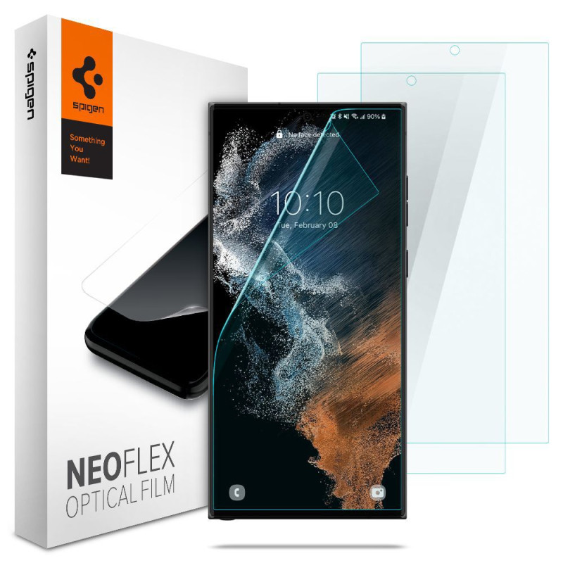 Spigen Neo Flex hidrogelinė plėvelė Samsung Galaxy S22 Ultra - 2 vnt.