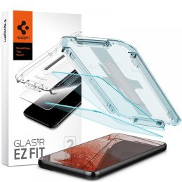 Spigen Glas.tR EZ Fit grūdintas stiklas Samsung Galaxy S22+ - 2 vnt.