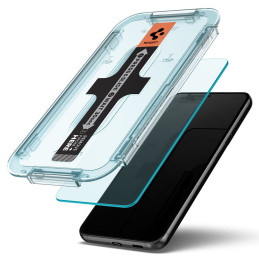 Spigen Glas.tR EZ Fit grūdintas stiklas Samsung Galaxy S22+ - 2 vnt.