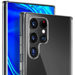 3mk skaidrus dėklas, skirtas Samsung Galaxy S22 Ultra 5G - skaidrus