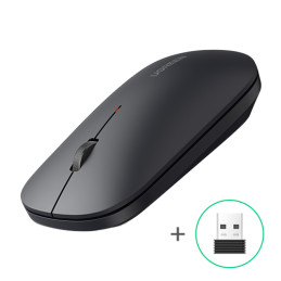 Ugreen patogi belaidė USB pelė juoda (MU001)