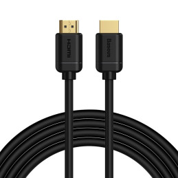 Bazinis kabelis HDMI 2.0 4K 60 Hz 3D HDR 18 Gbps 3 m juodas (CAKGQ-C01)