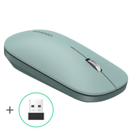 Ugreen patogi belaidė USB pelė žalia (MU001)