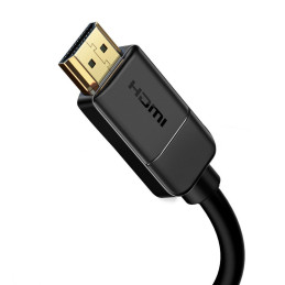 Bazinis kabelis HDMI 2.0 4K 60 Hz 3D HDR 18 Gbps 3 m juodas (CAKGQ-C01)