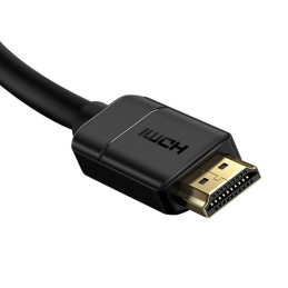 Bazinis kabelis HDMI 2.0 4K 60 Hz 3D HDR 18 Gbps 3 m juodas (CAKGQ-C01)