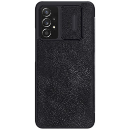 Nillkin Qin odinis dėklas Samsung Galaxy A73 juodas