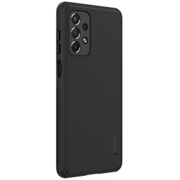 Nillkin Super Frosted Shield Pro patvarus dėklo dangtelis, skirtas Samsung Galaxy A73 juodas