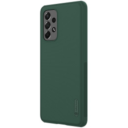 Nillkin Super Frosted Shield Pro patvarus dėklo dangtelis, skirtas Samsung Galaxy A73 žalias