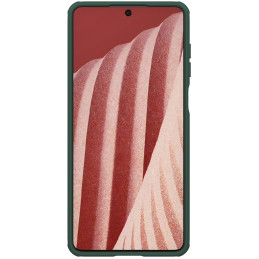 Nillkin Super Frosted Shield Pro patvarus dėklo dangtelis, skirtas Samsung Galaxy A73 žalias