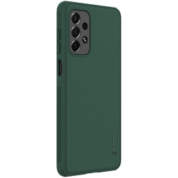 Nillkin Super Frosted Shield Pro patvarus dėklo dangtelis, skirtas Samsung Galaxy A73 žalias