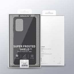 Nillkin Super Frosted Shield Pro patvarus dėklo dangtelis, skirtas Samsung Galaxy A73 žalias