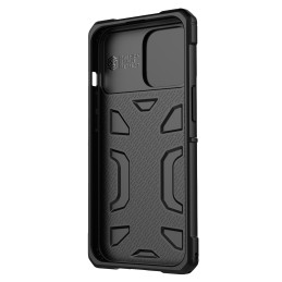 Nillkin Adventurer Case dėklas, skirtas iPhone 13 Pro šarvuotas dangtelis su raudonu fotoaparato dangteliu