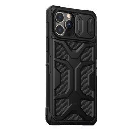 Nillkin Adventurer Case dėklas iPhone 13 Pro Max šarvuotas dangtelis su fotoaparato dangteliu juodas