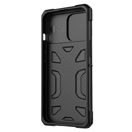 Nillkin Adventurer Case dėklas iPhone 13 Pro Max šarvuotas dangtelis su fotoaparato dangteliu juodas