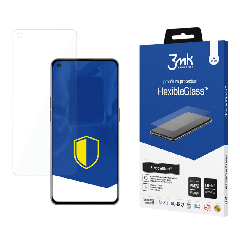 3mk FlexibleGlass™ hibridinis stiklas ant Oppo Reno 7 5G