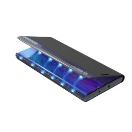 Naujas „Sleep Case“ dangtelis su stovo funkcija, skirtas „Xiaomi Redmi Note 11S“ / „Note 11“, rožinė