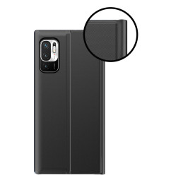 Naujas Sleep Case dangtelis su stovo funkcija, skirtas Xiaomi Redmi Note 11S / Note 11 mėlynai