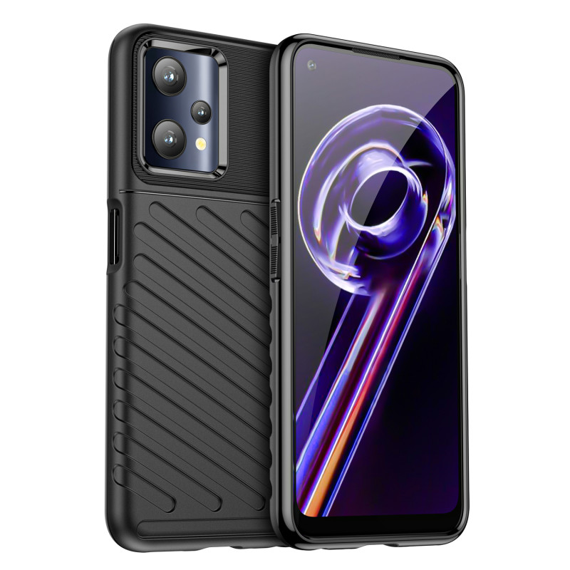 Thunder Case lankstus šarvuotas dėklas, skirtas Realme 9 Pro juodas