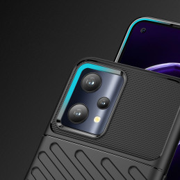 Thunder Case lankstus šarvuotas dėklas, skirtas Realme 9 Pro juodas