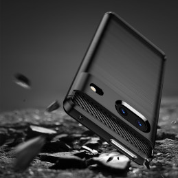 Carbon Case lankstus dangtelis, skirtas Google Pixel 7 juodas