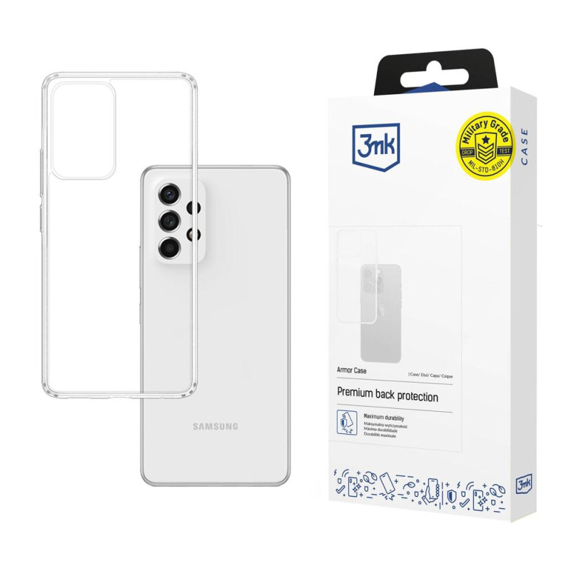 3mk Armor Case Samsung Galaxy A53 5G - skaidrus