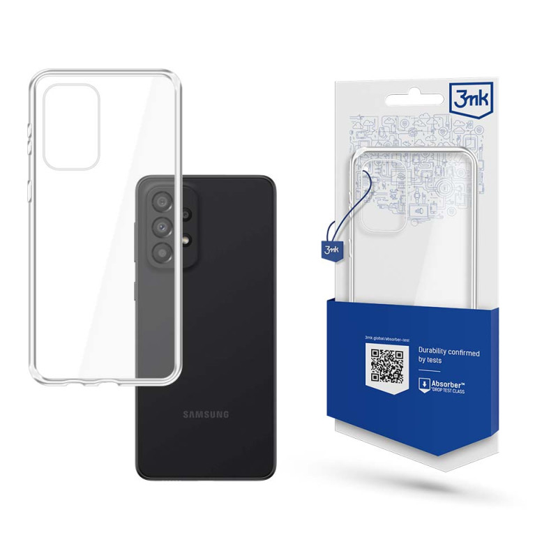 3mk skaidrus dėklas, skirtas Samsung Galaxy A33 5G – skaidrus