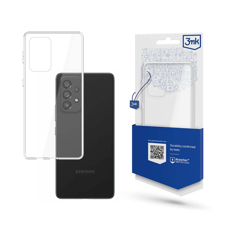 3mk skaidrus dėklas, skirtas Samsung Galaxy A53 5G - skaidrus