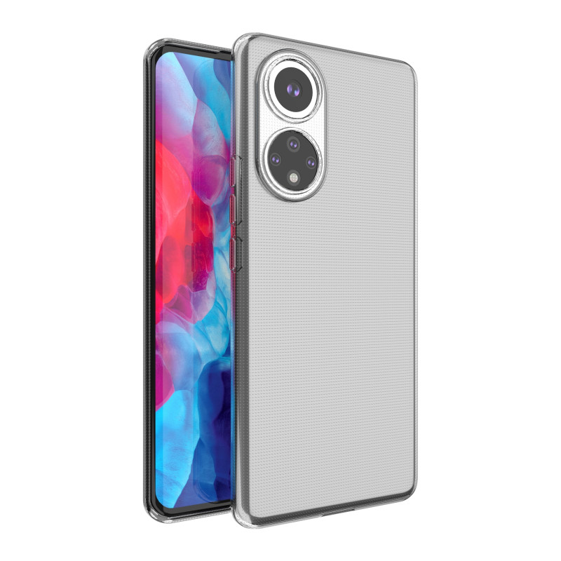 Ultra Clear 0,5 mm Honor 50 Pro gelio dėklo dangtelis skaidrus