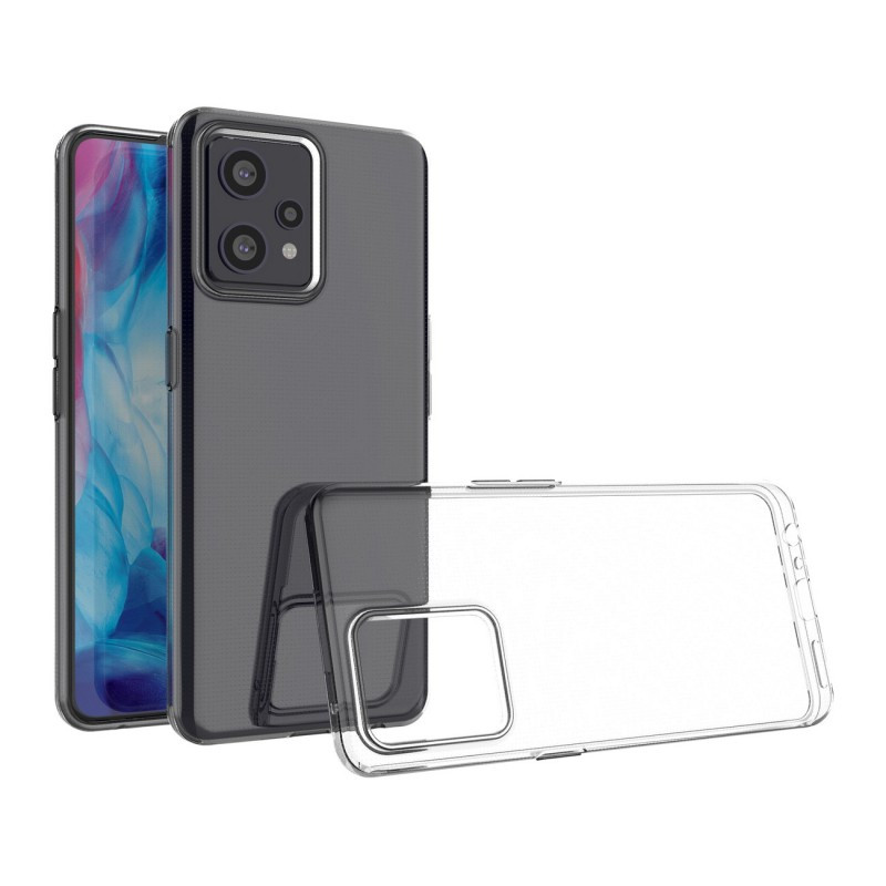Itin skaidrus 0,5 mm Realme 9 Pro gelio dėklas, skaidrus