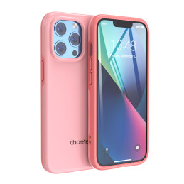 Choetech MFM apsaugos nuo kritimo dėklas Made For MagSafe iPhone 13 Pro Max rožinis (PC0114-MFM-PK)