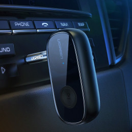 Ugreen Bluetooth 5.0 garso imtuvas AUX aptX, aptX LL mini lizdas ausinėms juodas (70304)