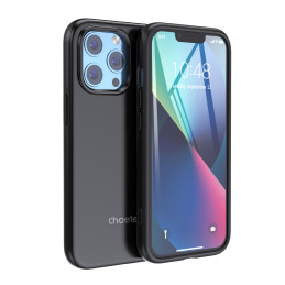Choetech MFM apsaugos nuo kritimo dėklas Made For MagSafe dėklas iPhone 13 Pro juodas (PC0113-MFM-BK)