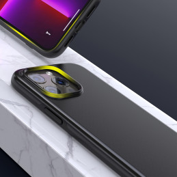 Choetech MFM apsaugos nuo kritimo dėklas Made For MagSafe dėklas iPhone 13 Pro juodas (PC0113-MFM-BK)