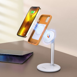 „Choetech MFM Anti-drop“ dėklas, skirtas „MagSafe“, skirtas „iPhone 13“ mini oranžinis (PC0111-MFM-YE)