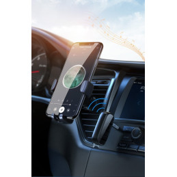 Ugreen Bluetooth 5.0 garso imtuvas AUX aptX, aptX LL mini lizdas ausinėms juodas (70304)