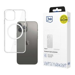 3mk Mag Case su MagSafe, skirtas iPhone 13 Pro Max – skaidrus