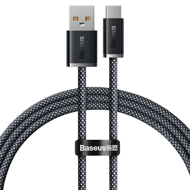 „Baseus Dynamic Series“ USB – C tipo USB kabelis 100 W 1 m pilkas (CALD000616)