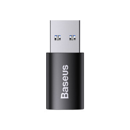 „Baseus Ingenuity“ serijos mini adapteris USB 3.1 OTG į USB Type C juodas (ZJJQ000101)