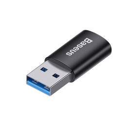 „Baseus Ingenuity“ serijos mini adapteris USB 3.1 OTG į USB Type C juodas (ZJJQ000101)