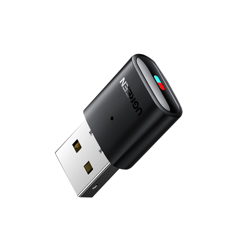 Ugreen bluetooth siųstuvo adapteris, skirtas Playstation / Nintendo Switch ausinėms juodos spalvos (CM408)